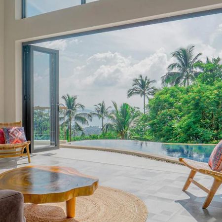 Phra Chan Villa 2Br - Infinity Pool & Sea View Chaweng-stranden Eksteriør billede