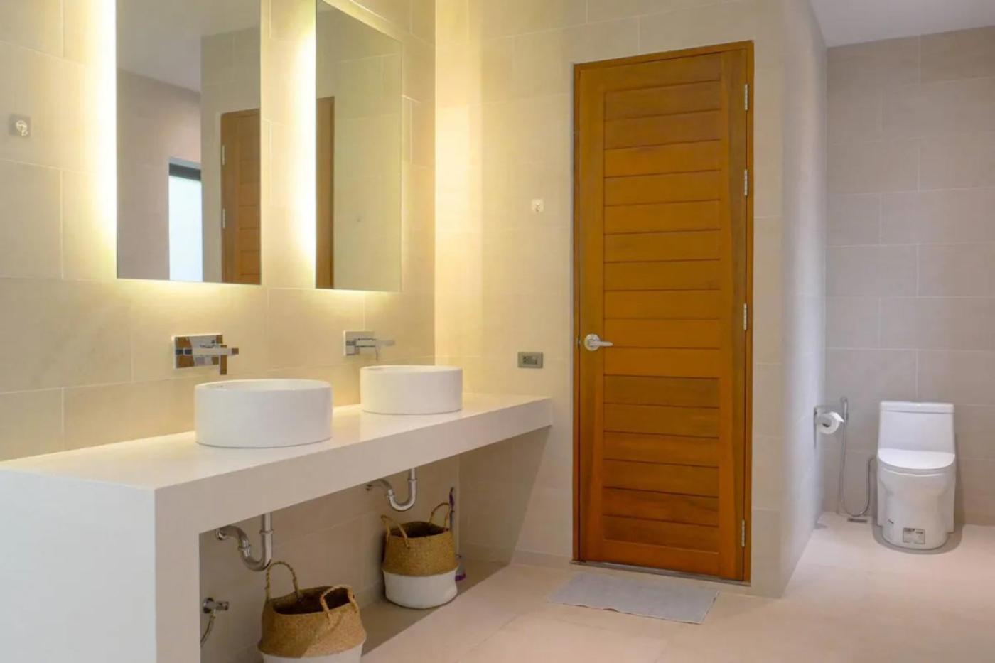 Phra Chan Villa 2Br - Infinity Pool & Sea View Chaweng-stranden Eksteriør billede